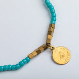 Iraqi Single Charm Beaded Bracelet - Aaria Tees Aaria Tees