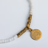 Iraqi Single Charm Beaded Bracelet - Aaria Tees Aaria Tees