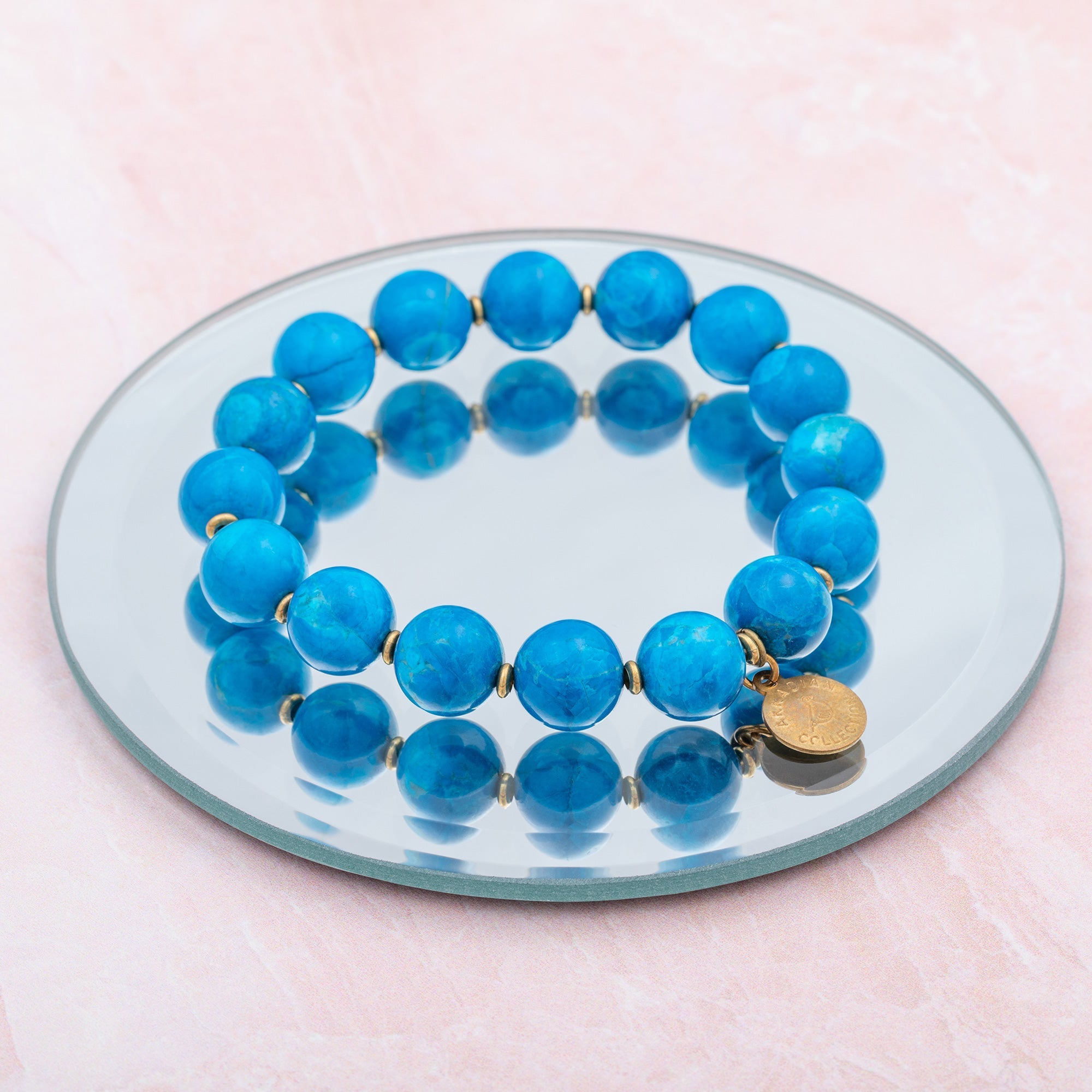 Iraqi Single Charm Beaded Bracelet - Aaria Tees Aaria Tees