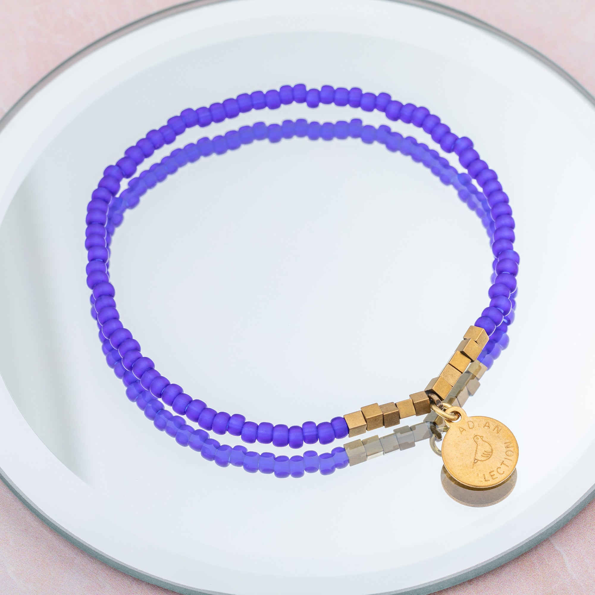 Iraqi Single Charm Beaded Bracelet - Aaria Tees Aaria Tees