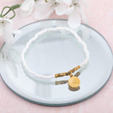 Iraqi Single Charm Beaded Bracelet - Aaria Tees Aaria Tees