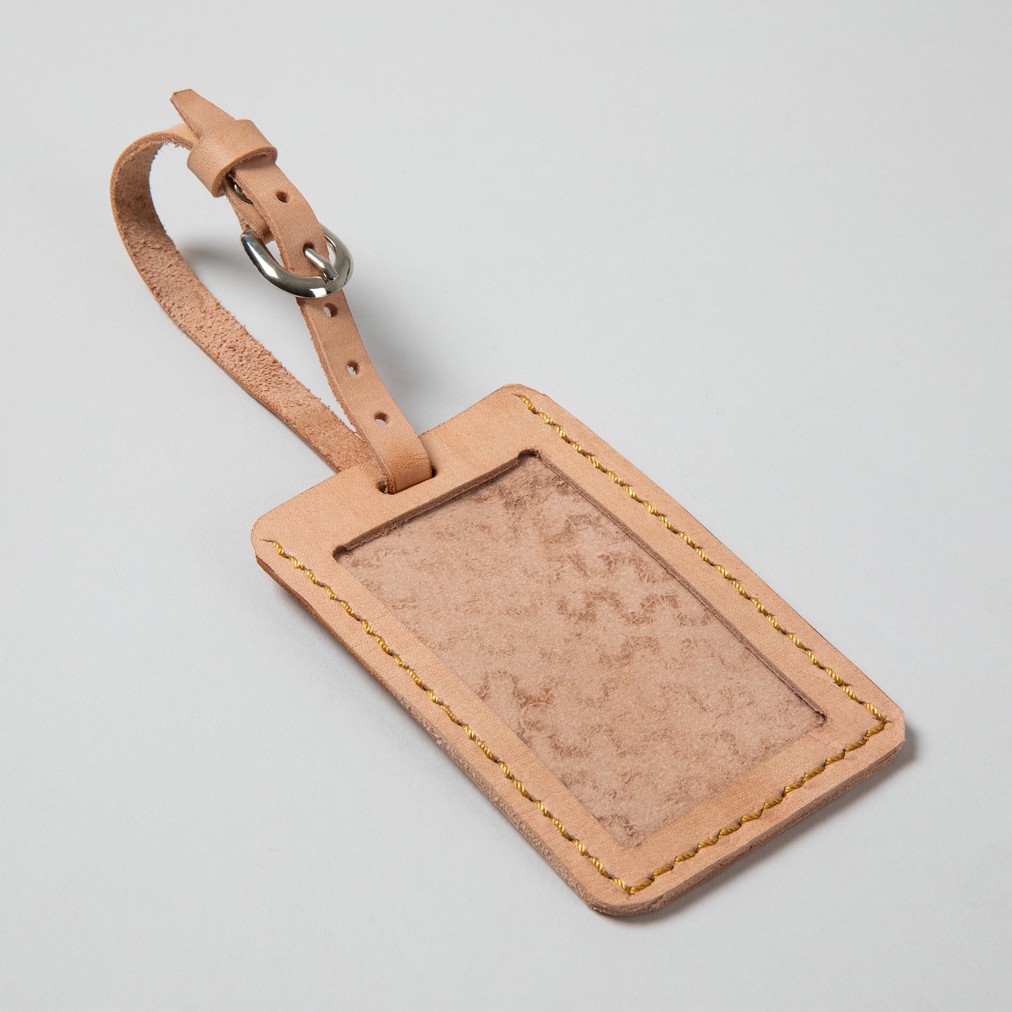 Iraqi Leather Luggage Tag - Aaria Tees Aaria Tees