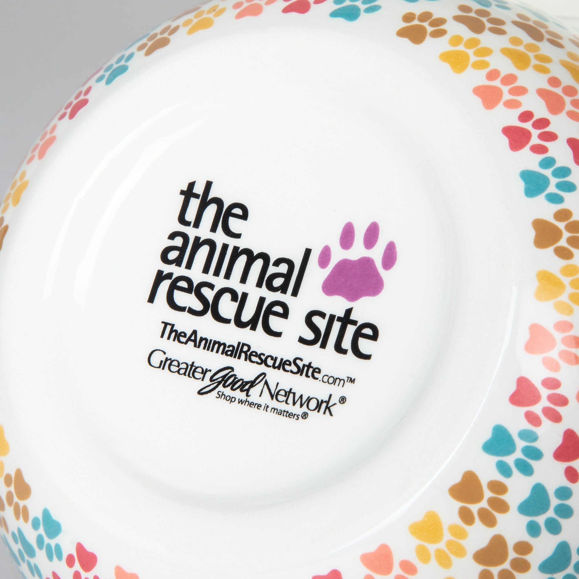 Ceramic Paw Lover Soup or Salad Bowl - Set of 4 - Aaria Tees Aaria Tees
