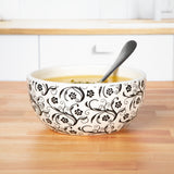 Ceramic Paw Lover Soup or Salad Bowl - Set of 4 - Aaria Tees Aaria Tees