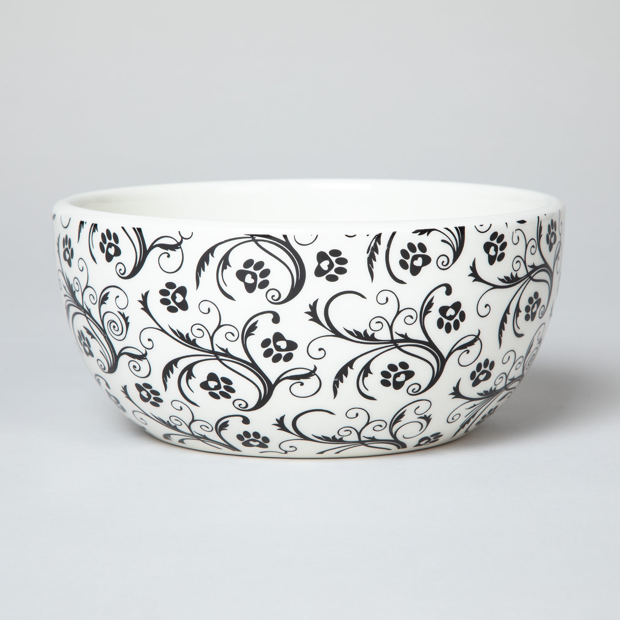Ceramic Paw Lover Soup or Salad Bowl - Set of 4 - Aaria Tees Aaria Tees