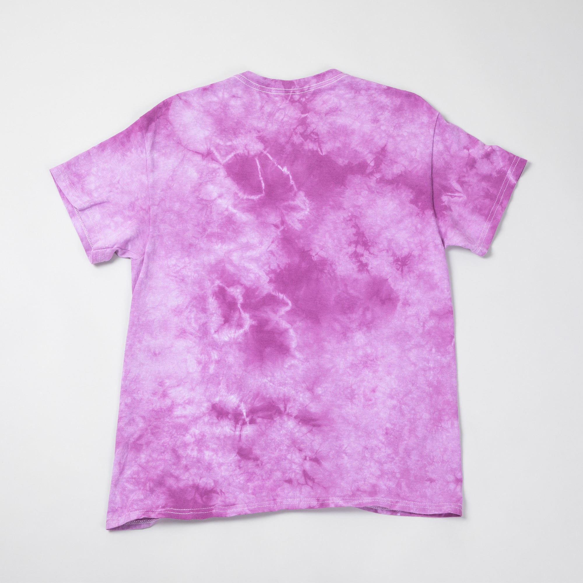 Paw Print Boysenberry Tie-Dye T-Shirt - Aaria Tees Aaria Tees