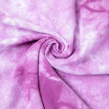 Paw Print Boysenberry Tie-Dye T-Shirt - Aaria Tees Aaria Tees