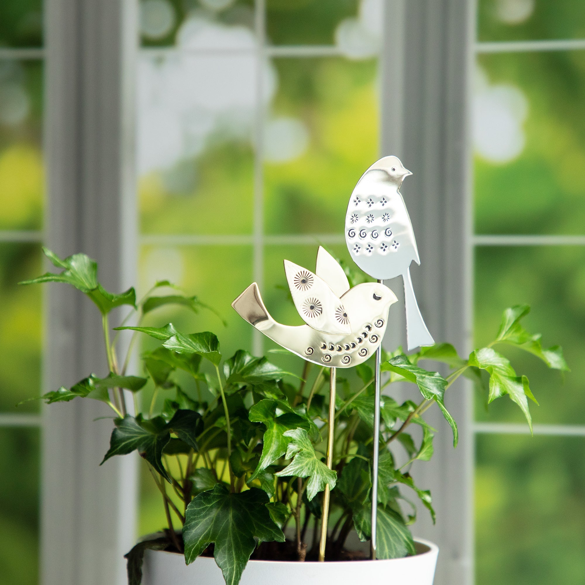 Pretty Birds Handmade Pot Stakes - Aaria Tees Aaria Tees