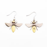 Queen Bee Earrings - Aaria Tees Aaria Tees