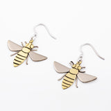 Queen Bee Earrings - Aaria Tees Aaria Tees