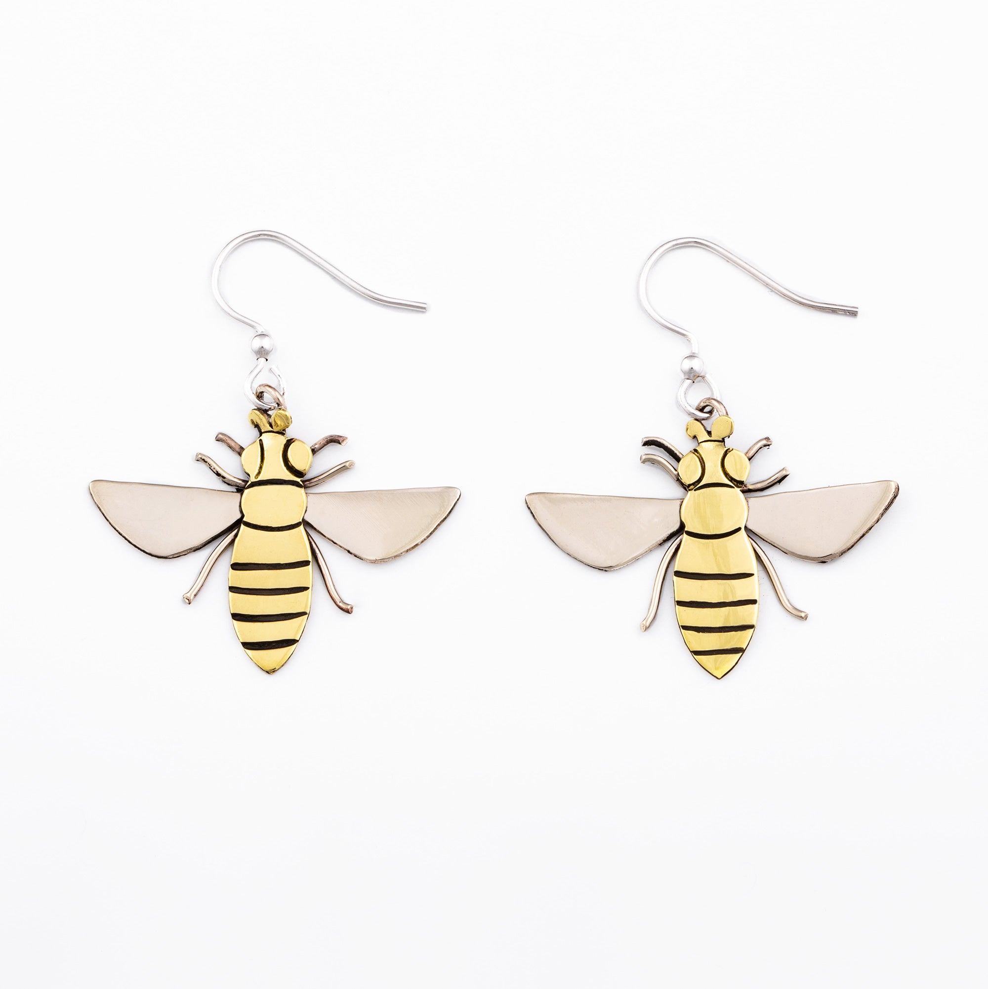 Queen Bee Earrings - Aaria Tees Aaria Tees