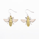 Queen Bee Earrings - Aaria Tees Aaria Tees
