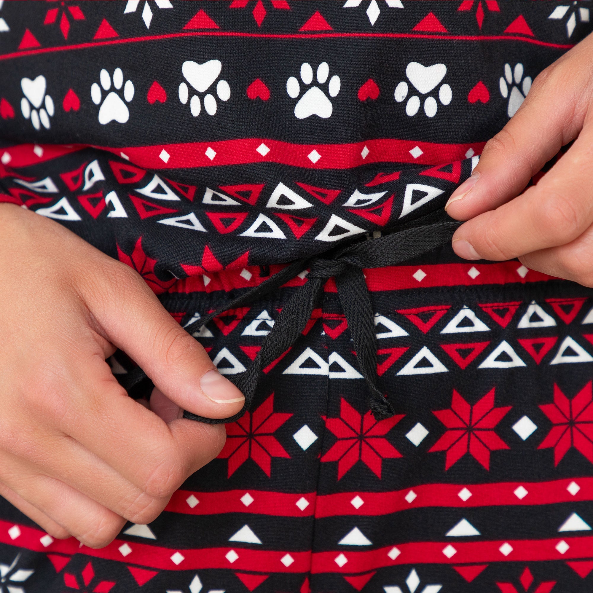 Soft Touch Traditional Nordic Paws Pajama Separates - Aaria Tees Aaria Tees