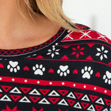 Soft Touch Traditional Nordic Paws Pajama Separates - Aaria Tees Aaria Tees