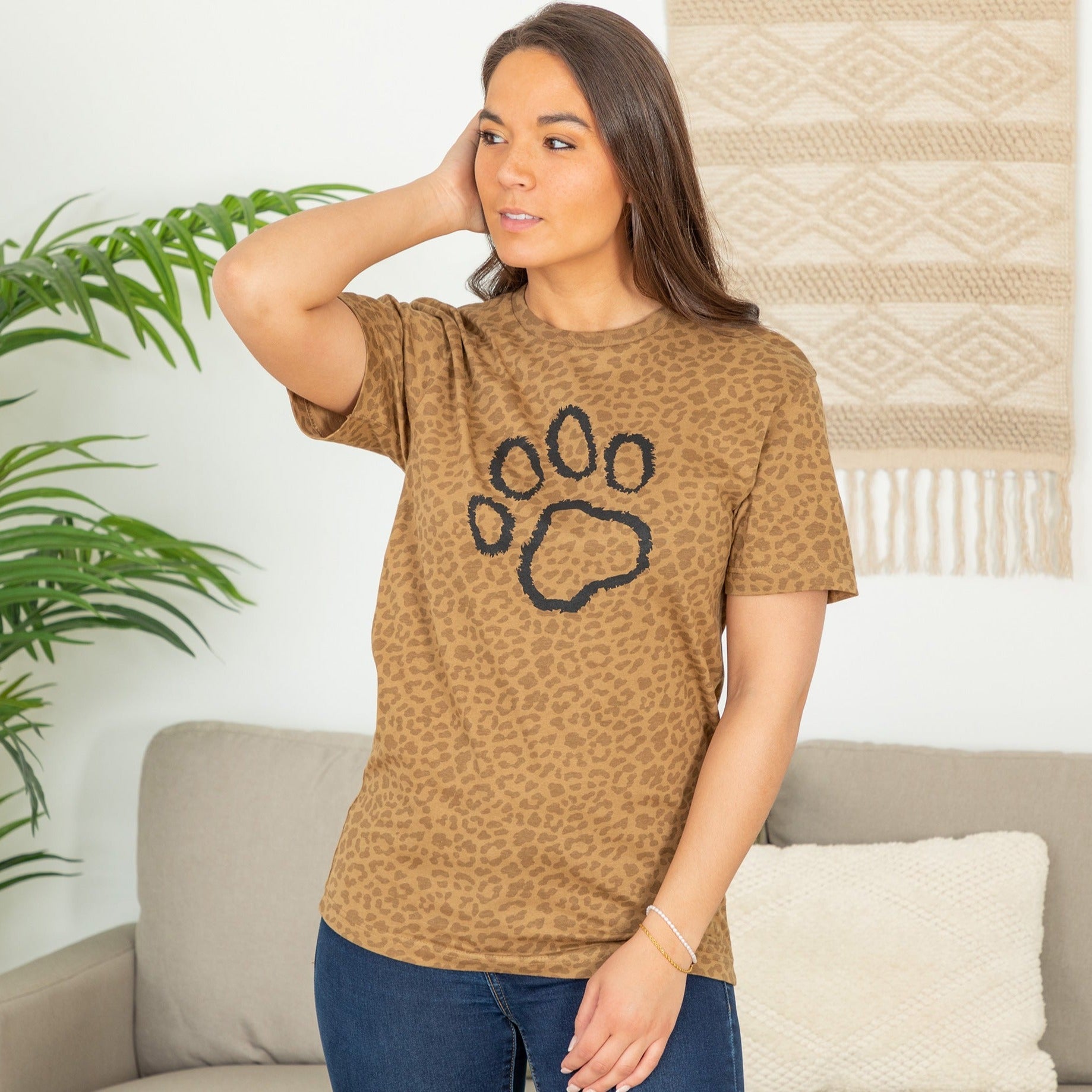 Leopard Paw Tee - Aaria Tees Aaria Tees