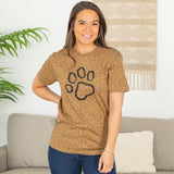 Leopard Paw Tee - Aaria Tees Aaria Tees