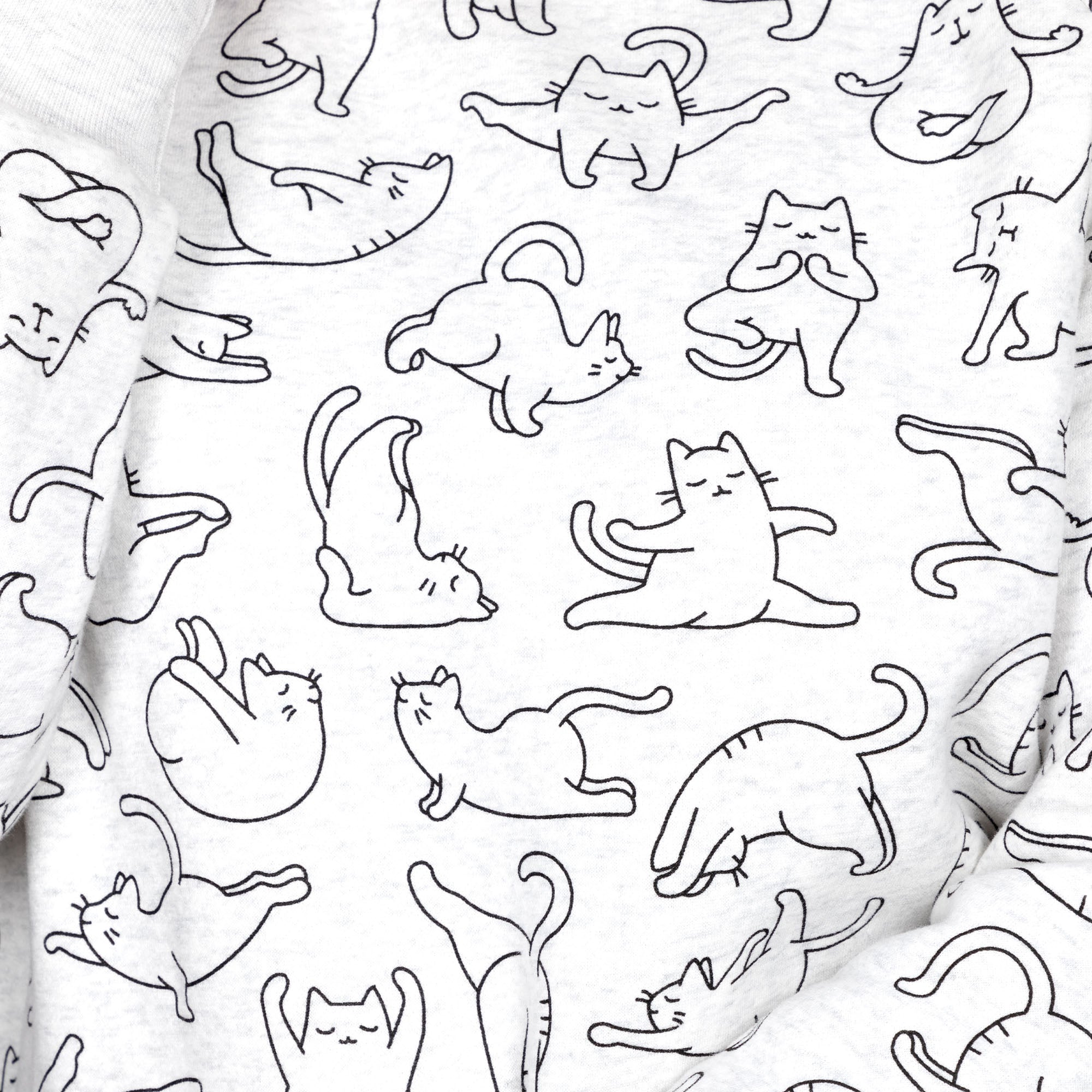 Cat Yoga Crew Sweatshirt - Aaria Tees Aaria Tees