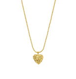 Corinne Heart Necklace Aaria Tees