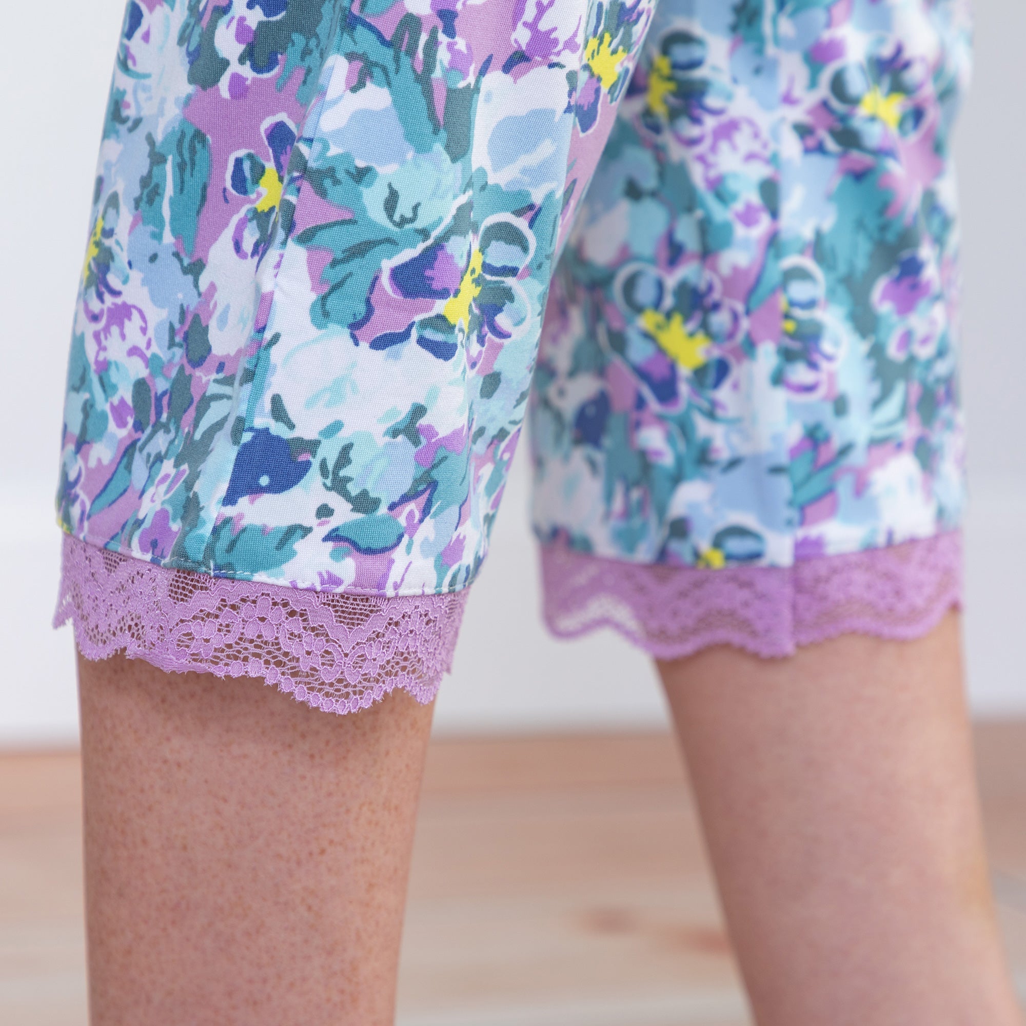 Marble Paw Garden Soft Touch Pajama Set - Aaria Tees Aaria Tees