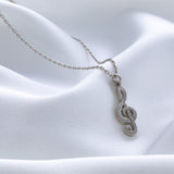 Music Lover Necklace - Aaria Tees Aaria Tees
