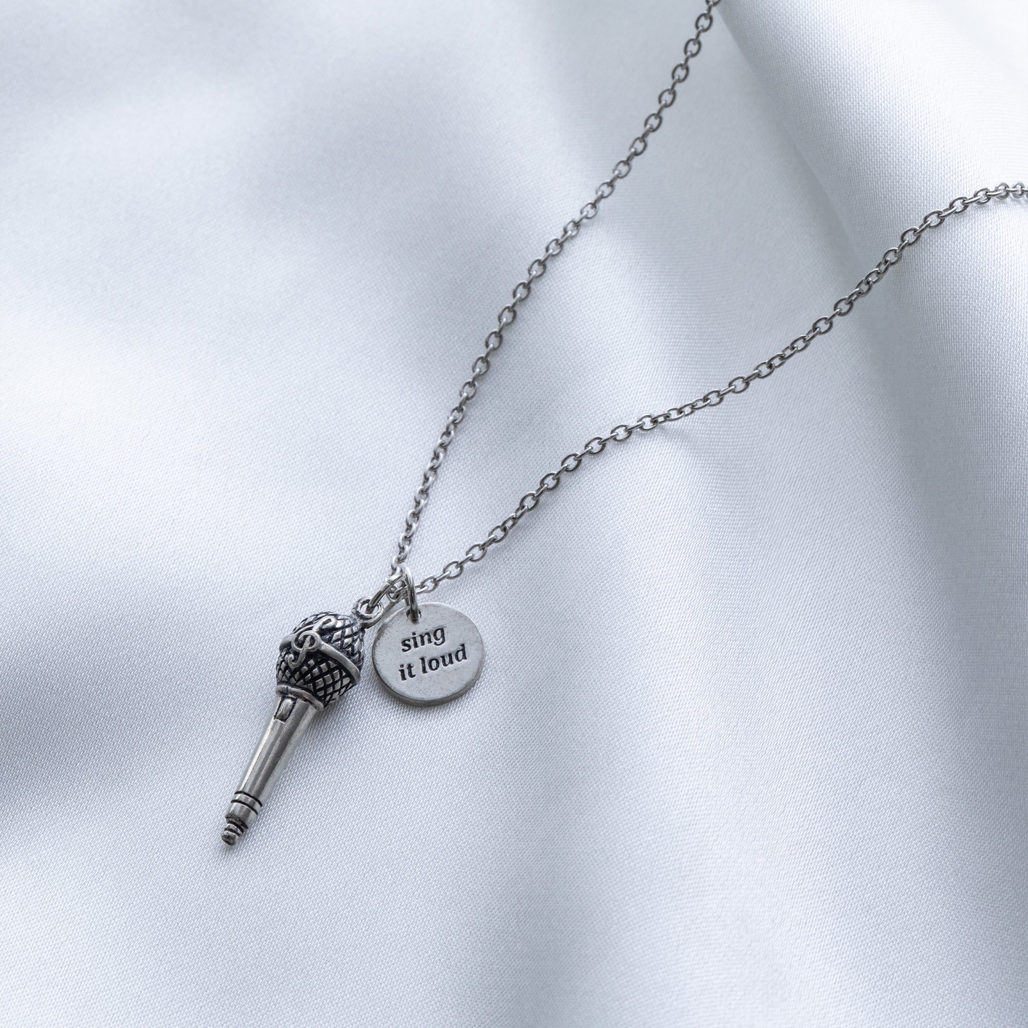 Music Lover Necklace - Aaria Tees Aaria Tees