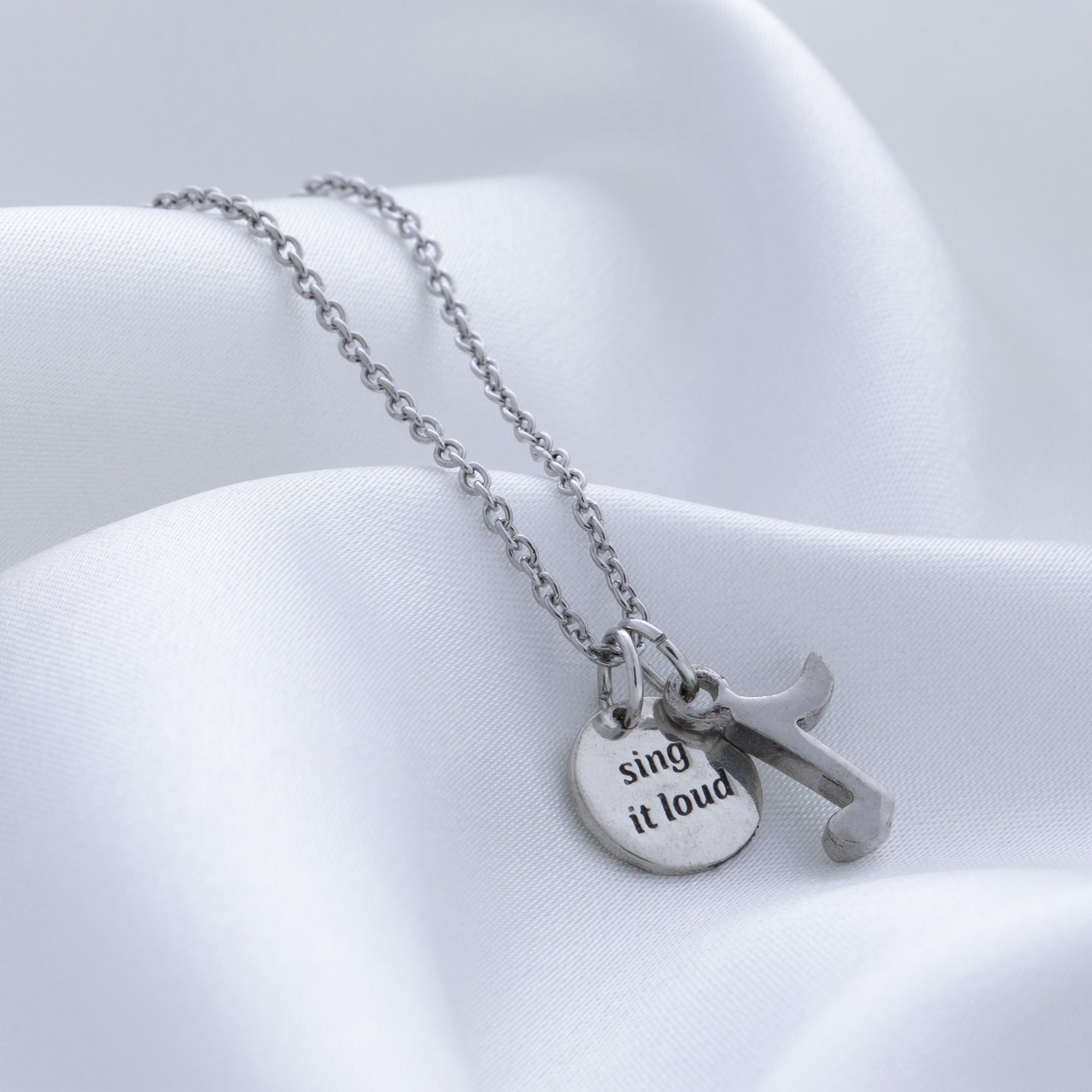 Music Lover Necklace - Aaria Tees Aaria Tees