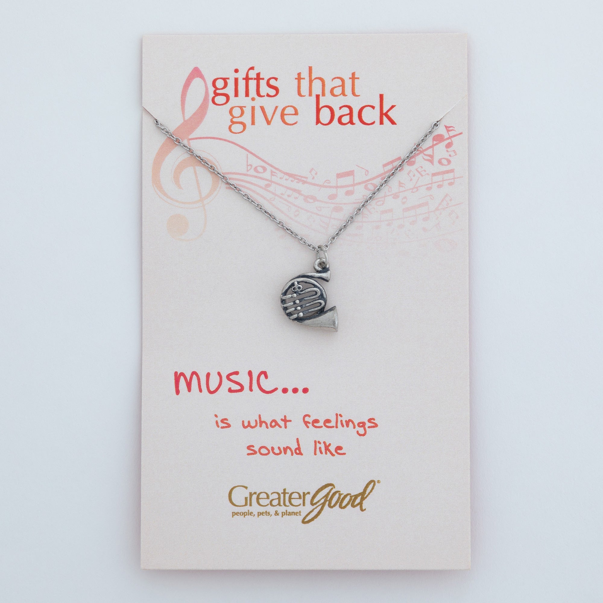 Music Lover Necklace - Aaria Tees Aaria Tees