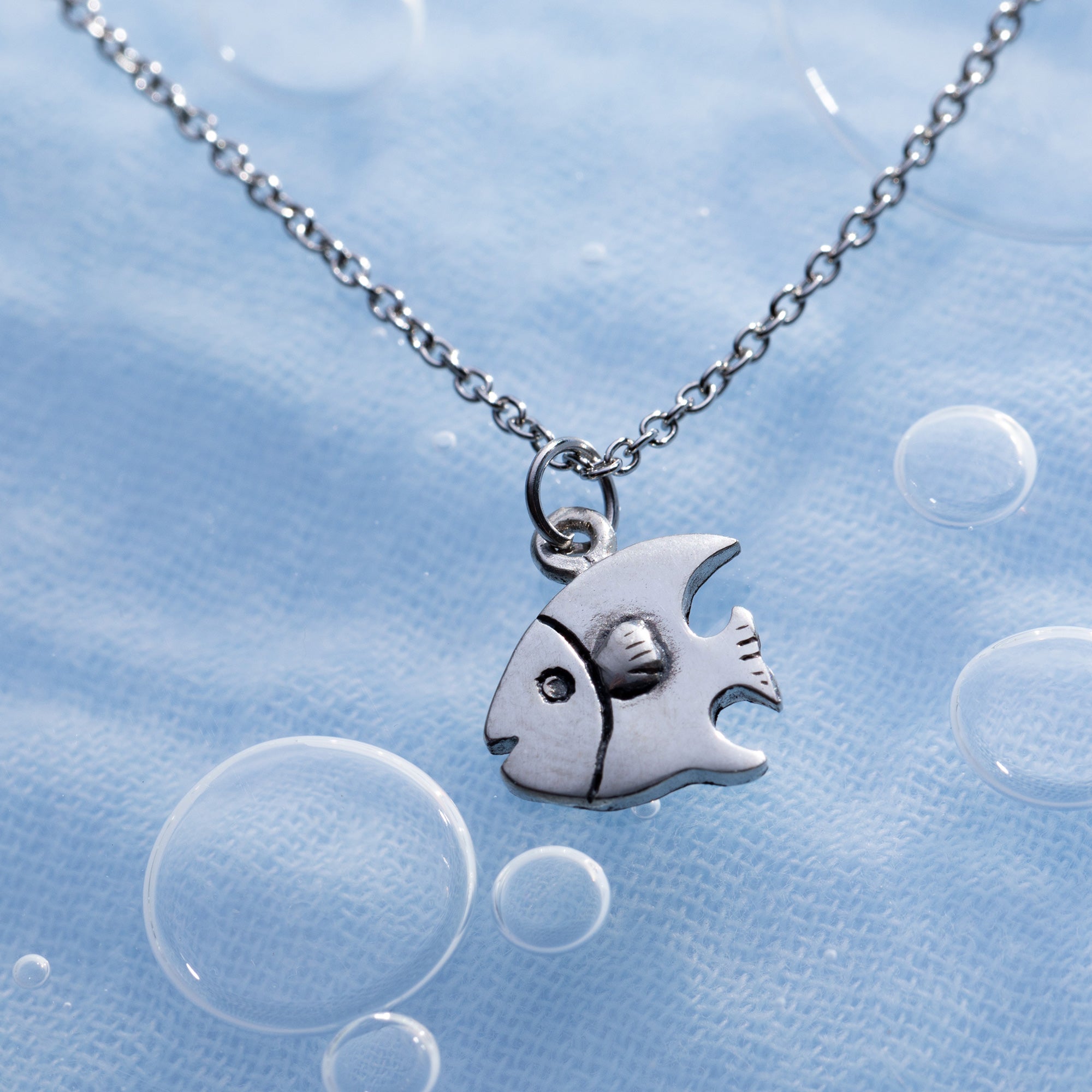 Under the Sea Pewter Necklace - Aaria Tees Aaria Tees