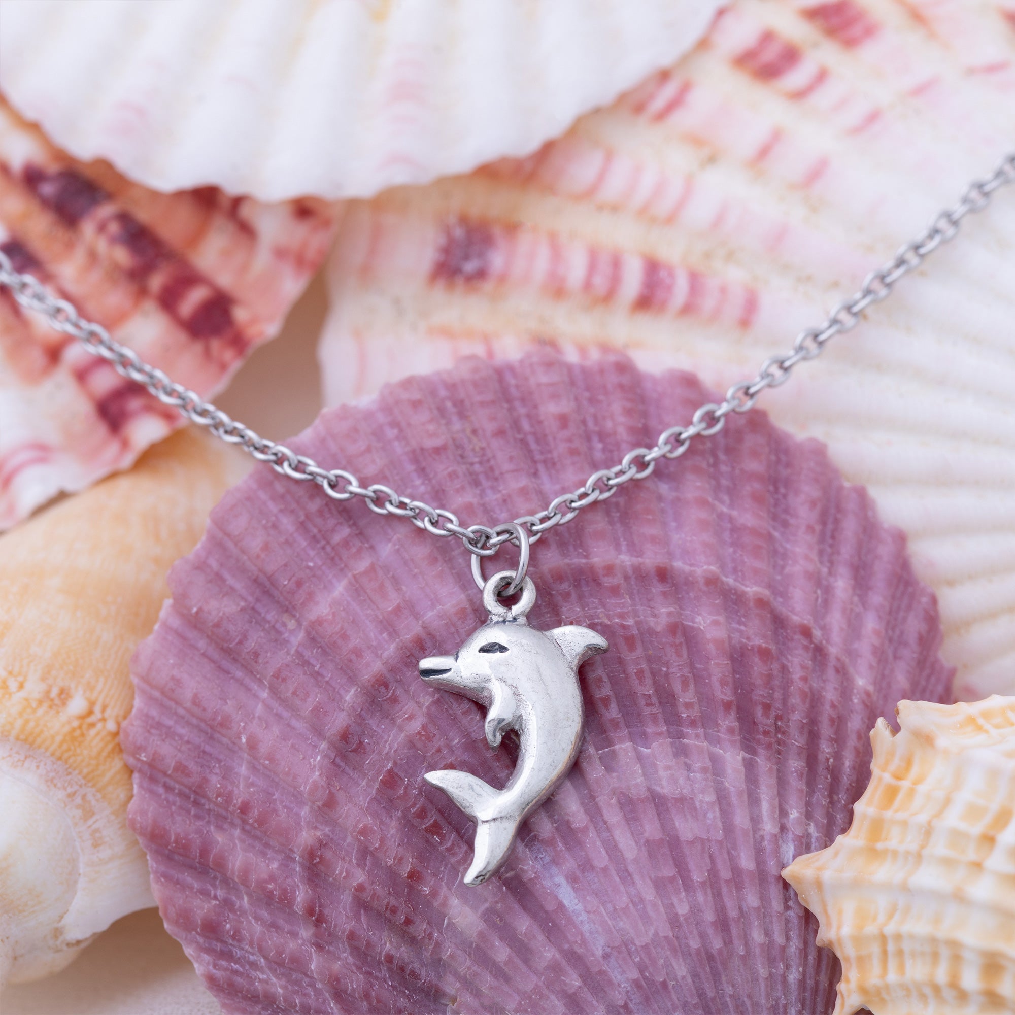 Under the Sea Pewter Necklace - Aaria Tees Aaria Tees