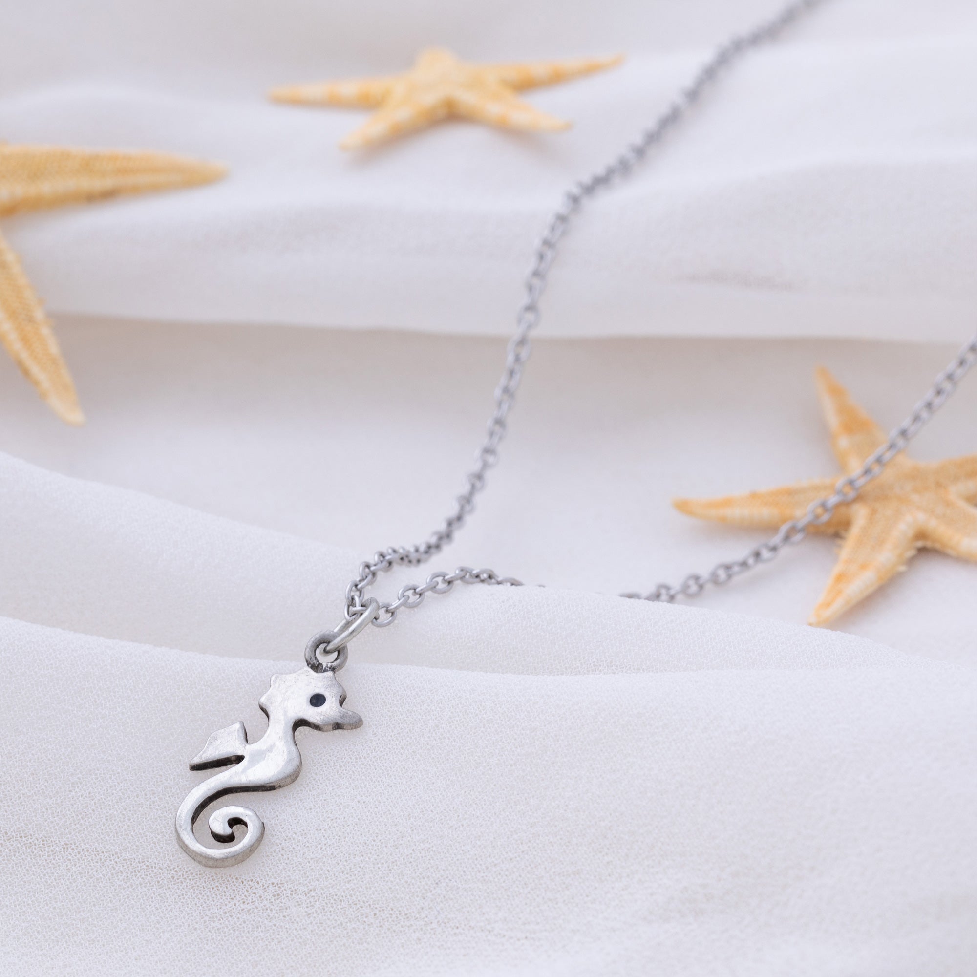 Under the Sea Pewter Necklace - Aaria Tees Aaria Tees