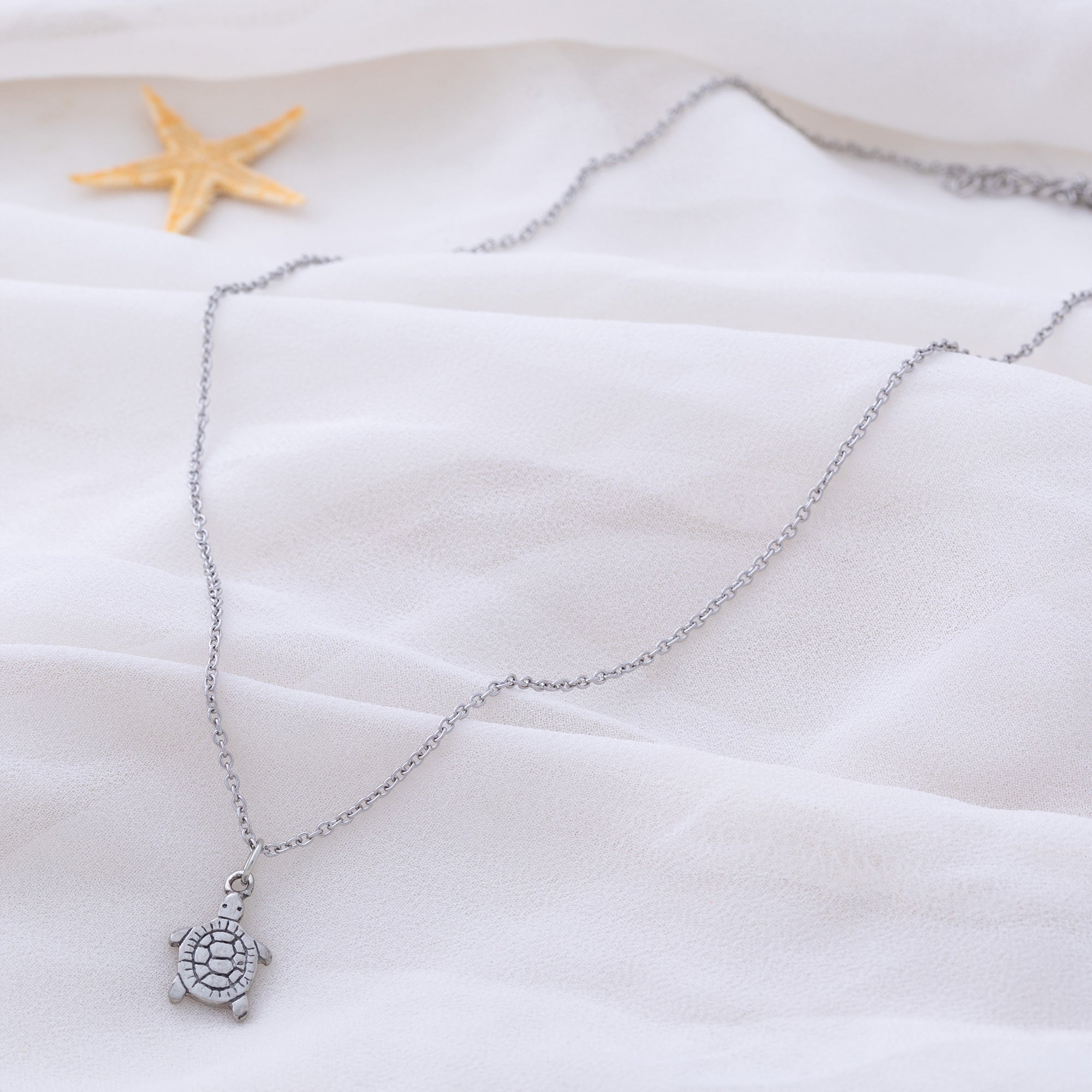 Under the Sea Pewter Necklace - Aaria Tees Aaria Tees