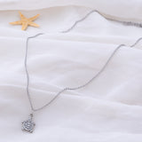Under the Sea Pewter Necklace - Aaria Tees Aaria Tees