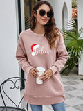 BELIEVE Graphic Tunic Sweatshirt Aaria Tees
