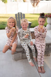 S'more to Love (Long Sleeve PJ) - Pink - Aaria Tees Aaria Tees