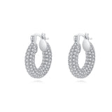 Connie Pave Hoop Aaria Tees