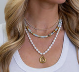 Marcelle Pearl Necklace Aaria Tees