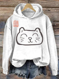 Women’s 3D Digital Print Hoodie – Casual Graphic Sweatshirt Aaria Tees