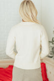 Fiery Red Sequined Bow Graphic Christmas Holiday Sweater - Aaria Tees Aaria Tees