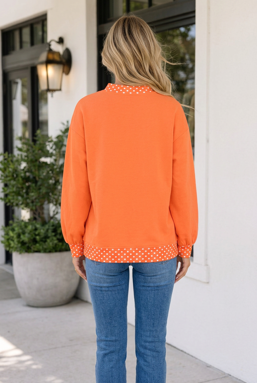 Gennah Print Baggy Graphic Sweatshirt - Aaria Tees Aaria Tees