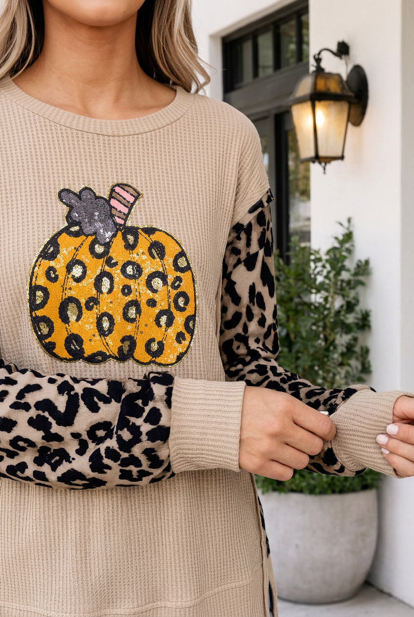 Hazel Graphic Western Pullover Top - Aaria Tees Aaria Tees