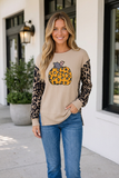 Hazel Graphic Western Pullover Top - Aaria Tees Aaria Tees