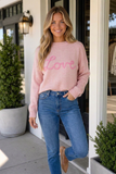 Angelinna Graphic Baggy Sweater - Aaria Tees Aaria Tees