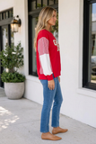 Melany Game Day Graphic Pullover - Aaria Tees Aaria Tees