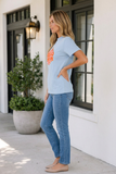 Jada Graphic High T Shirt - Aaria Tees Aaria Tees