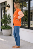 Mackaylah Pumpkin Face Graphic Sweatshirt - Aaria Tees Aaria Tees