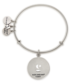 Number 2 Charm Bangle Bracelet | Grace, Comfort, and Sensitive - Aaria Tees Aaria Tees