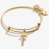 Cross Charm Bangle - Aaria Tees Aaria Tees