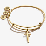 Cross Charm Bangle - Aaria Tees Aaria Tees