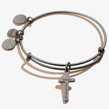 Cross Charm Bangle - Aaria Tees Aaria Tees
