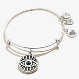 Evil Eye + Sodalite Charm Bangle - Aaria Tees Aaria Tees